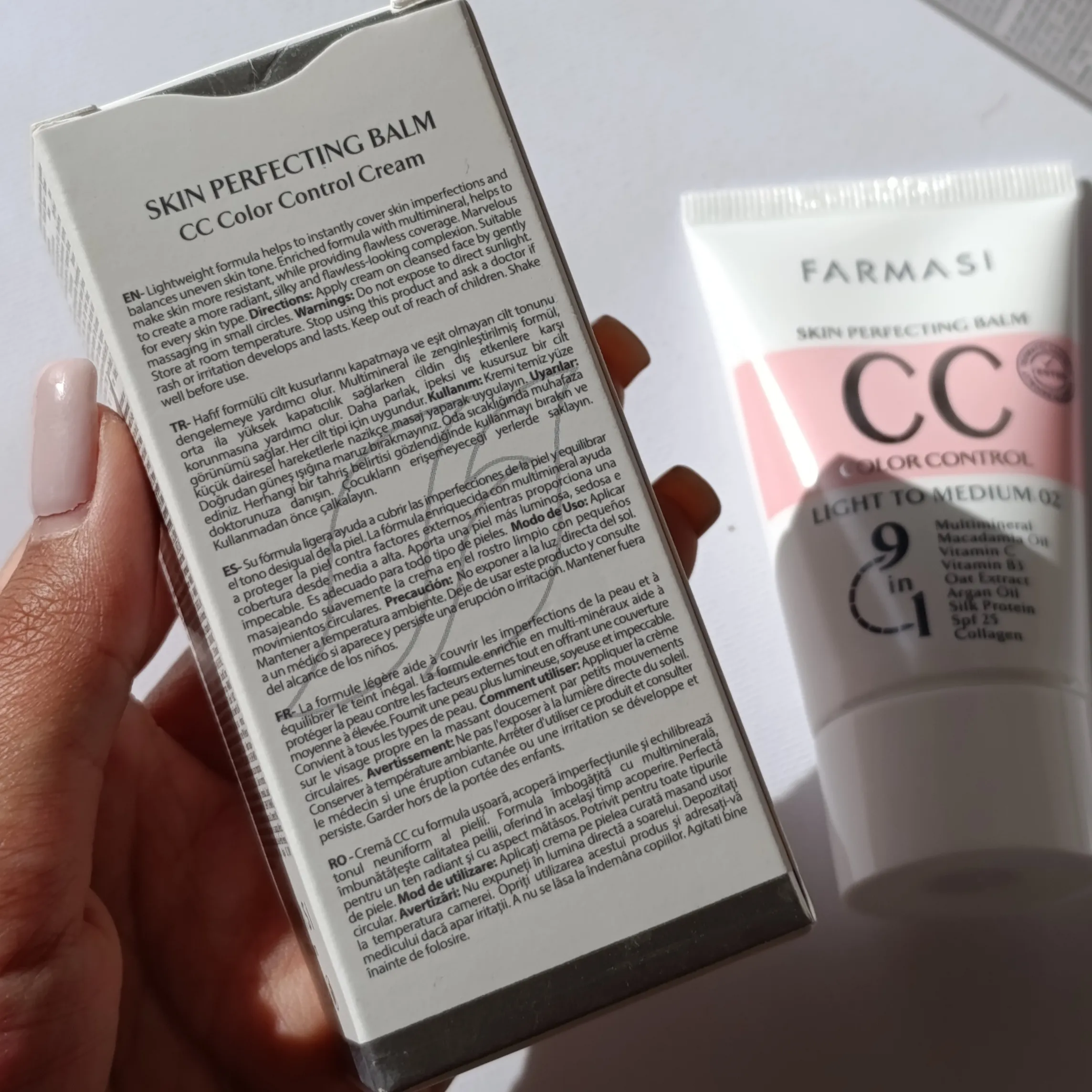 بی بی کرم و سی سی کرم اورجینال فارماسی